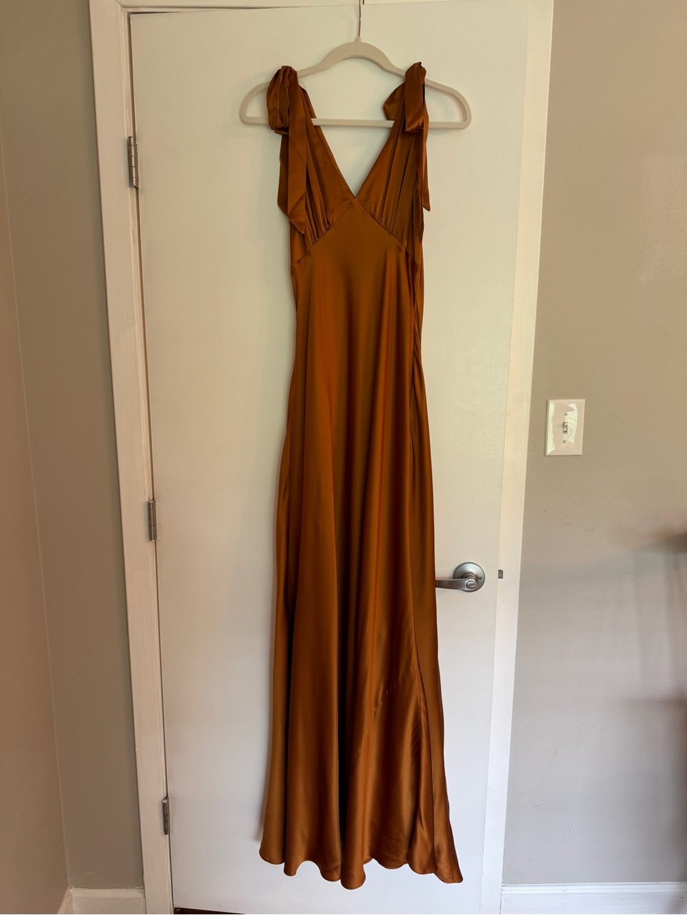 Reformation pernille dress in copper